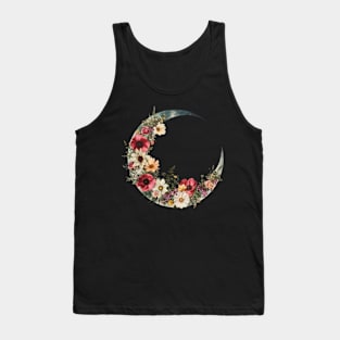 Floral Moon Tank Top